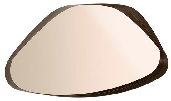 Tonin Casa Овальное настенное зеркало в окрашенной стальной раме sun-id-1513690 - Вид №2