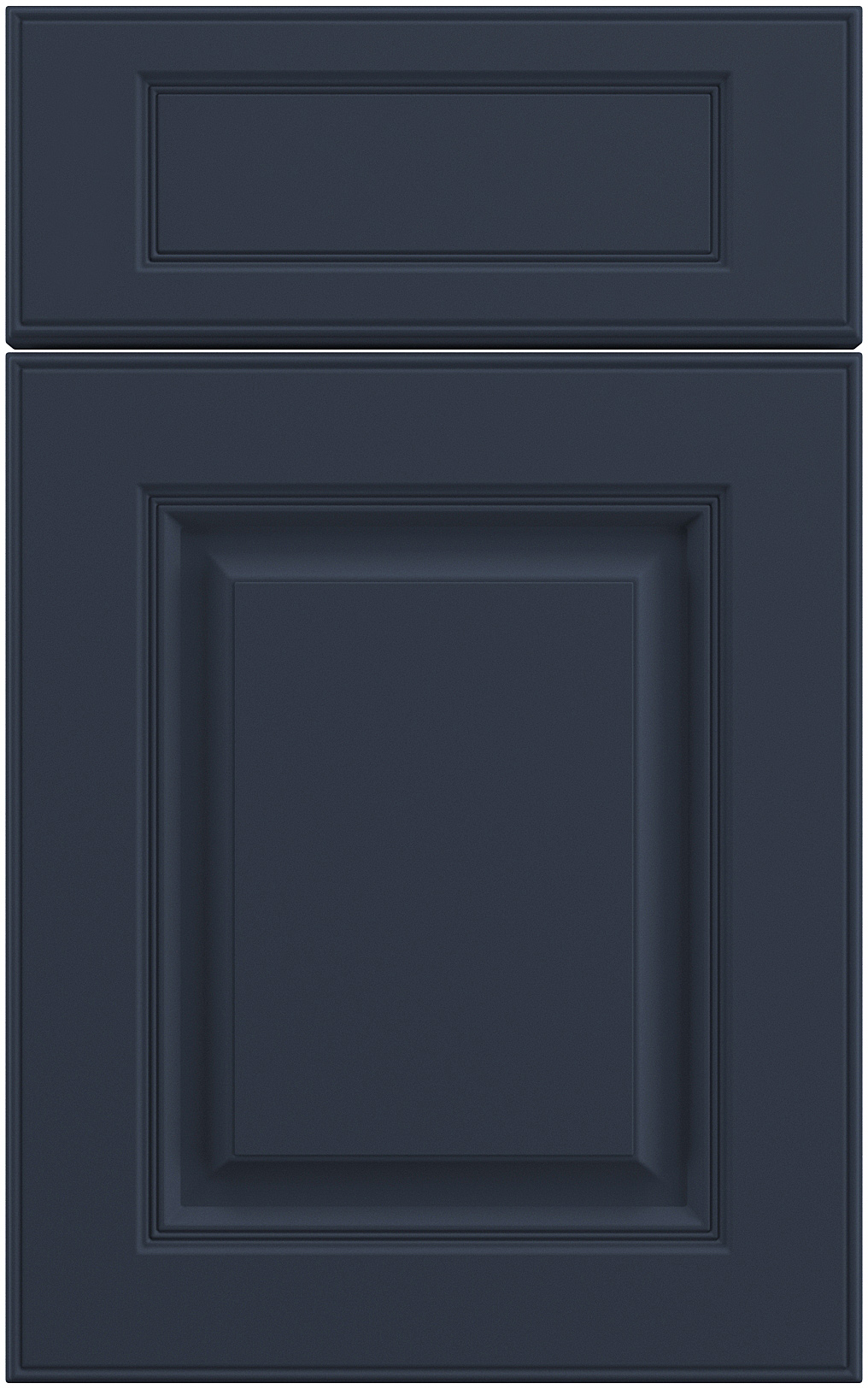 Фасады для кухни Классика Фрезеровка «Этьен+» 701 Деним SIDAK SIST3141-7045