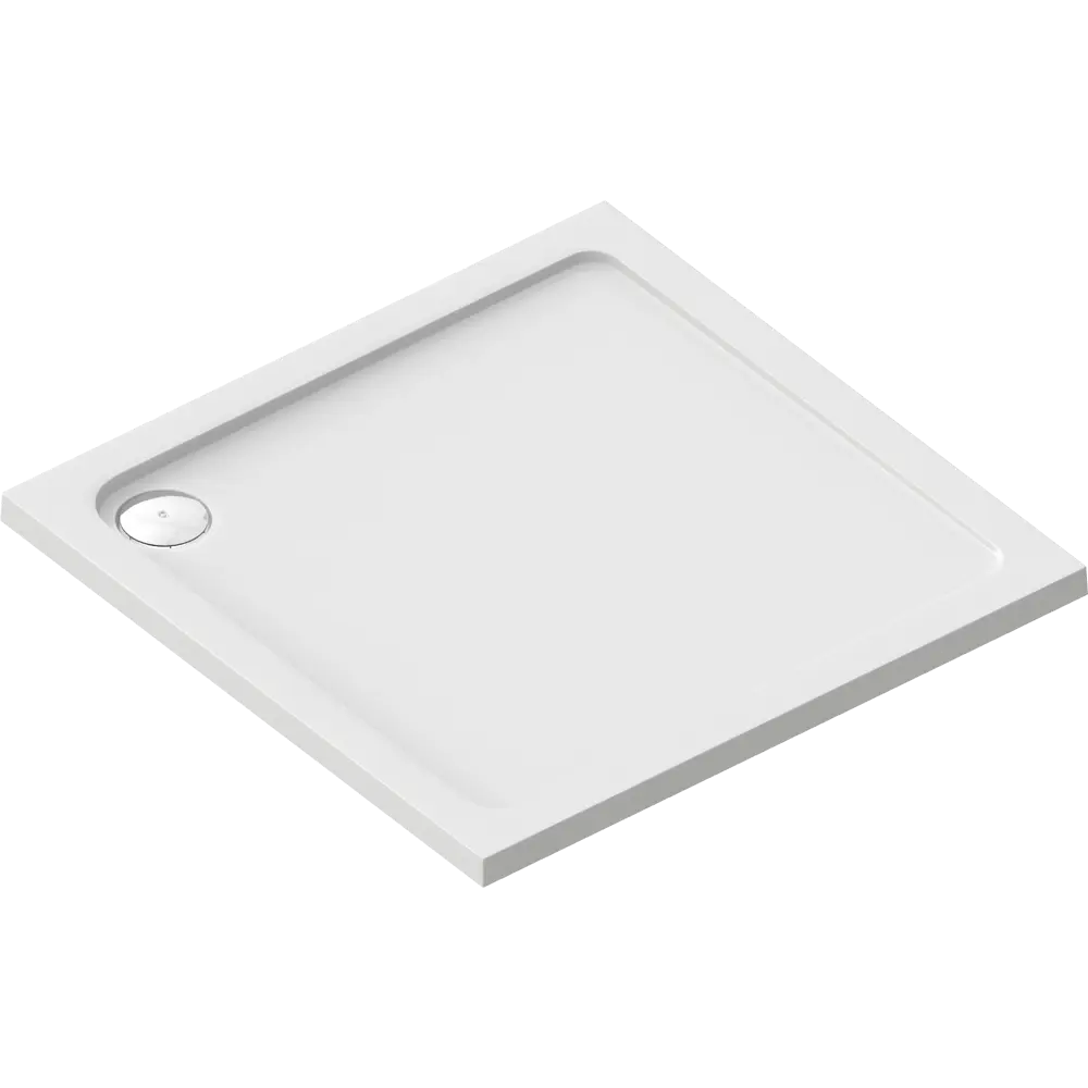 Душевой поддон SENSEA Slim квадратный 100×100 см для встраивания в пол 82677812 STLM-0033830