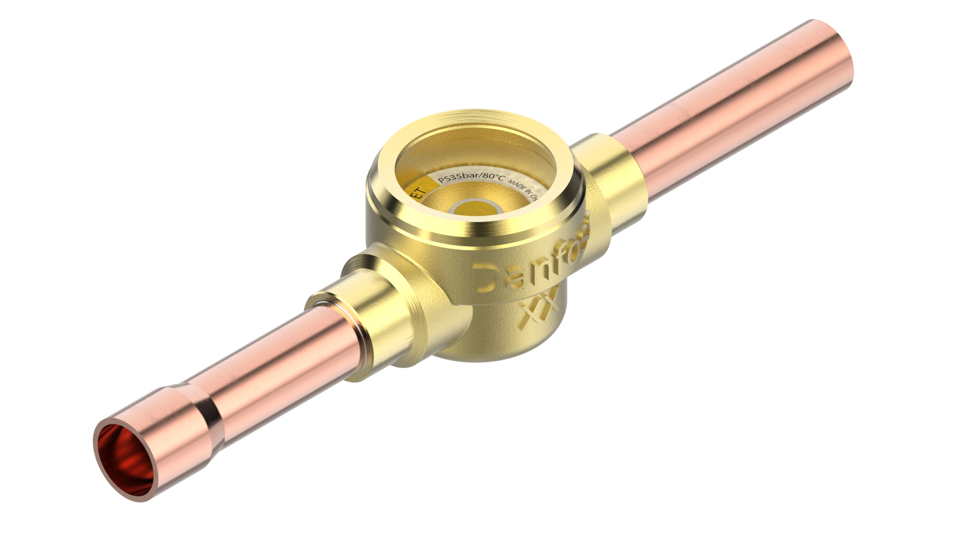 Danfoss SGN — Смотровые стекла с индикатором влажности SGN 10 Смотровое стекло 014-0192  - Вид №15
