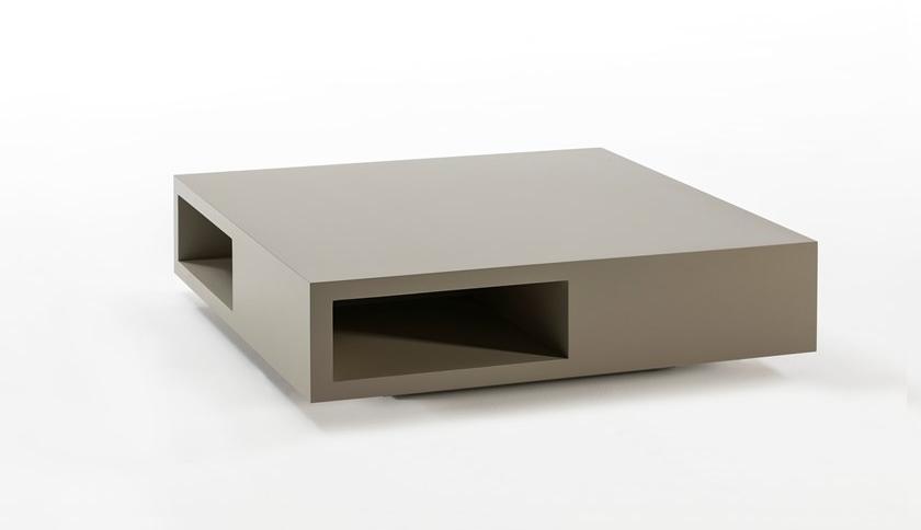 Kendo Mobiliario Низкий квадратный журнальный столик с журнальной полкой sun-id-1375706 - Вид №5