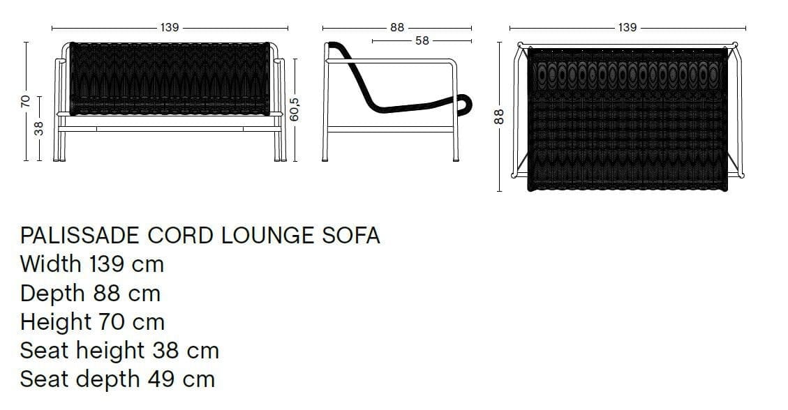 Садовый диван In Stock Hay ARCH-00004286