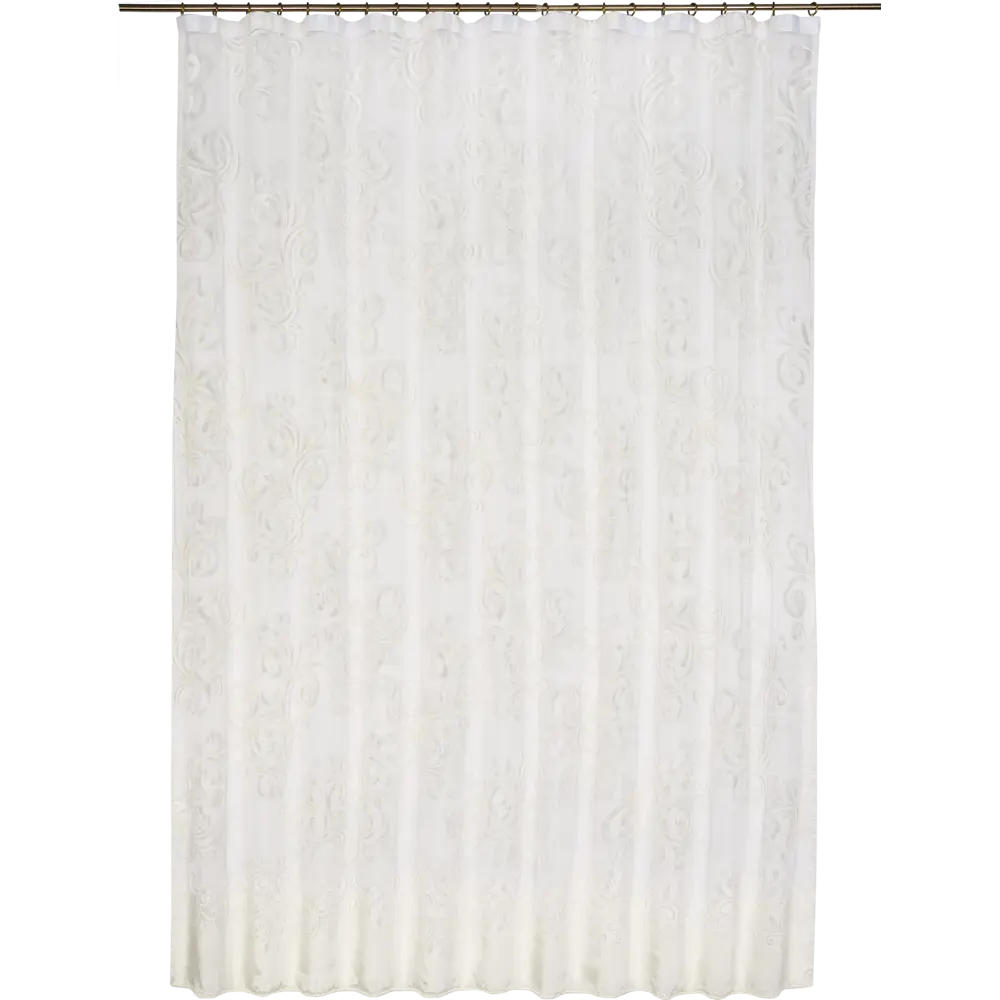 Тюль органза с каймой на ленте, 250x260 см ТОРГОВЫЙ ДОМ ТЕКСТИЛЬ STLM-2159520