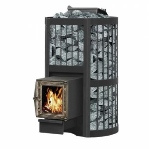 Банная печь Везувий Ураган Стандарт 22 (ДТ-4C) с закрытой каменкой