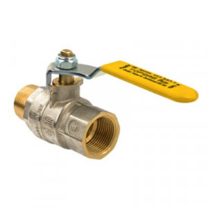 S.272.05 (S.1222.05) Кран шаровой ENOLGAS TOP-GAS c флажковой рукояткой и внутренней/наружной резьбо Valtec 3/4"