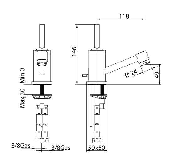160320SN00 Смеситель Bandini Coco Santreyd - Вид №1