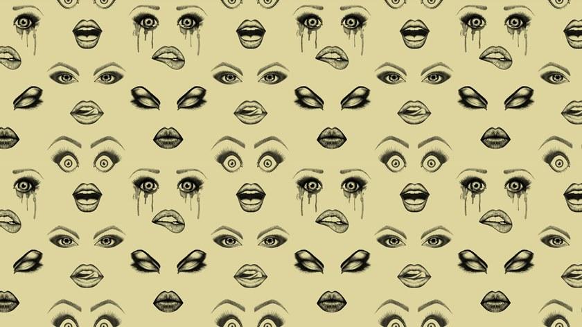 Baboon Моющиеся обои с рисунком Pattern sun-id-1346801 - Вид №4