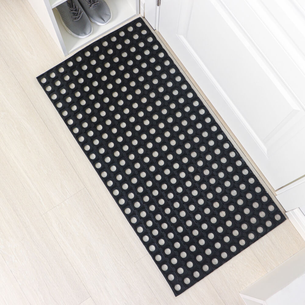 SH-8130 Коврик придверный ячеистый, грязесборный,16 мм 40*60 (10) тм STELLA Мир Чистоты STSR-1334 - Вид №1