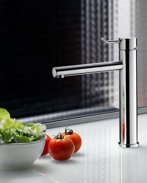 JUSTIME Однорычажный кухонный смеситель, однорычажный, из хромированной латуни Simple 6768-96-80cp - Вид №1