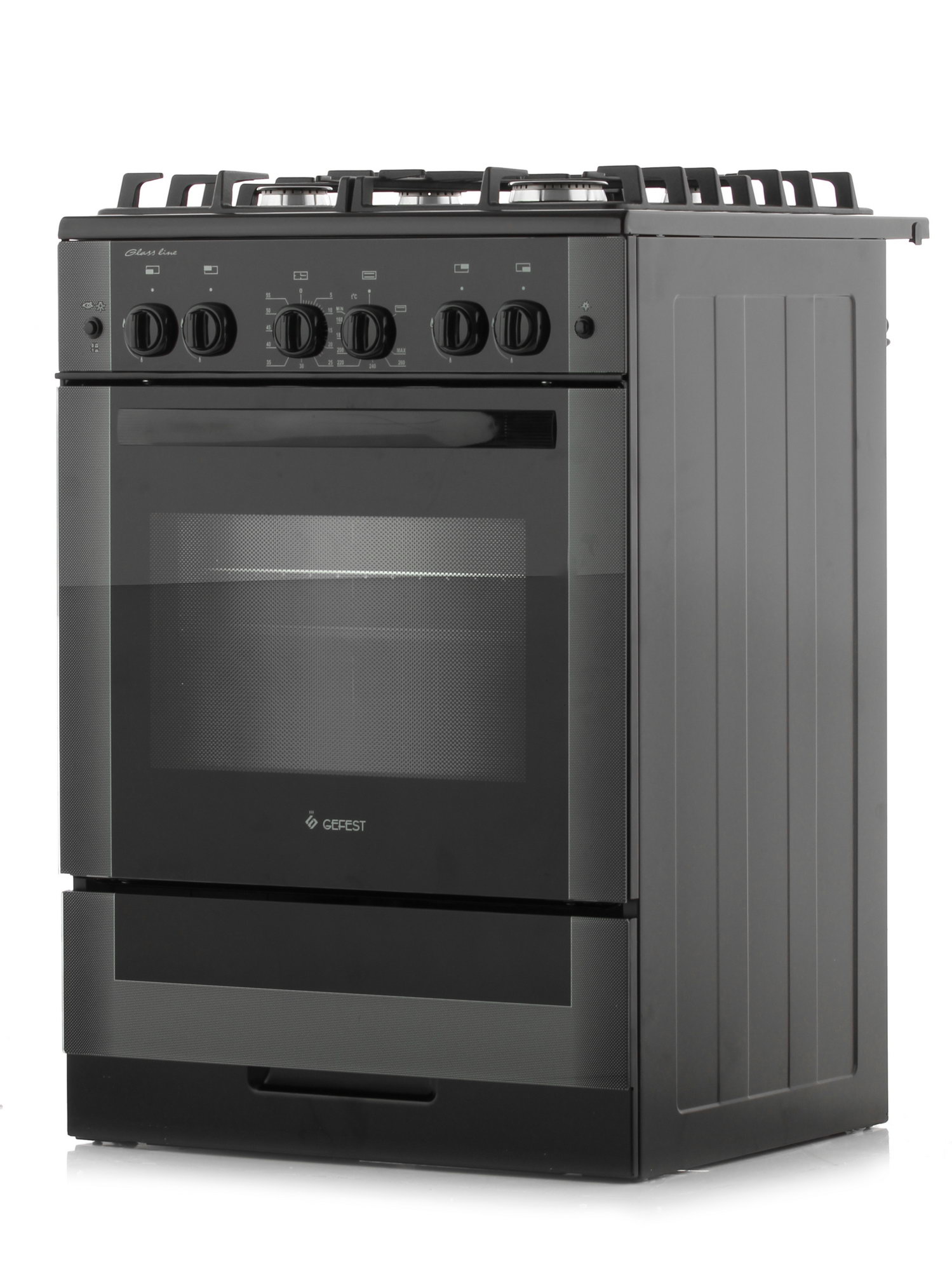 1093451 Газовая плита Gefest 6500-02 0115 черный STDN-0090677 - Вид №2