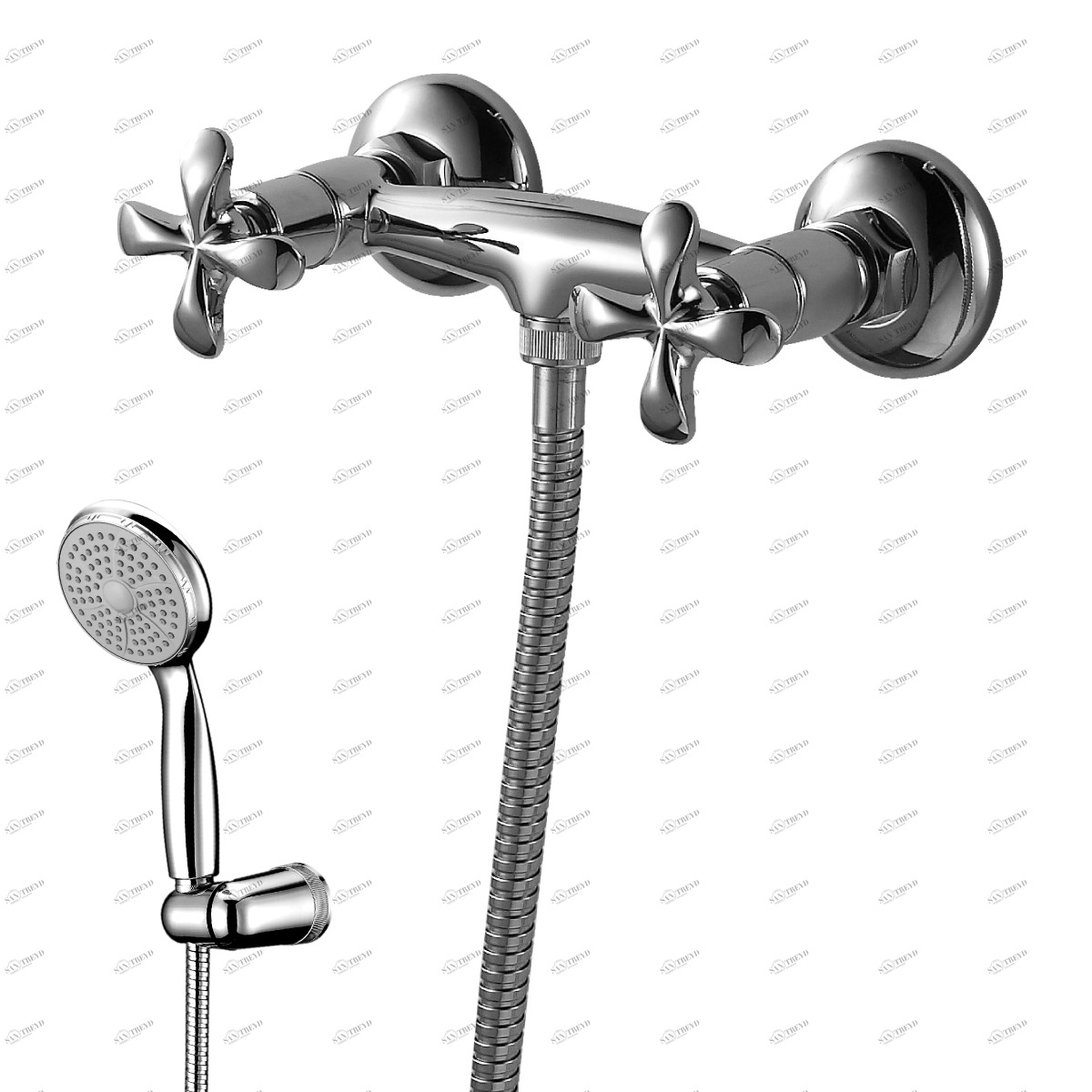 LM0103C Смеситель Flora для душа LEMARK FLORA