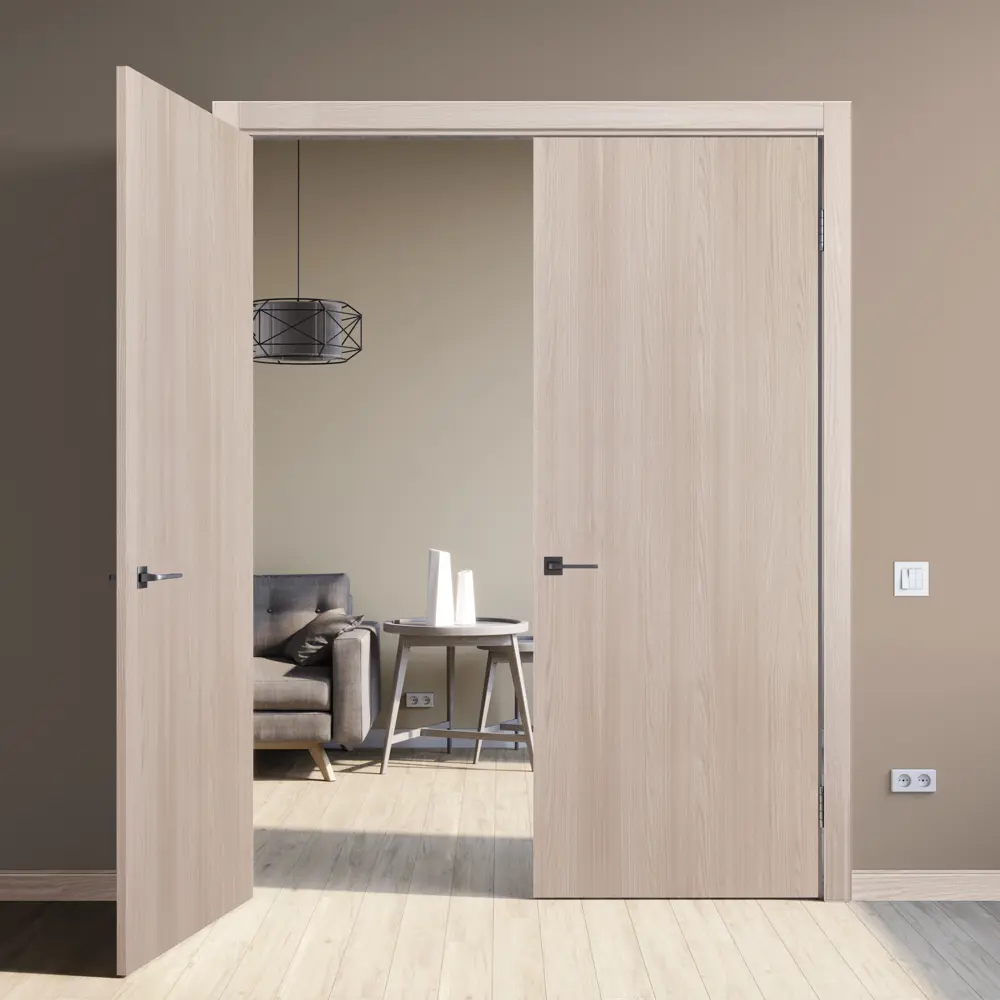 Дверь межкомнатная глухая Мирра 80x200 см Hardflex цвет ясень бора с замком и петлями 85546835 STLM-2016122 МАРИО РИОЛИ  - Вид №7