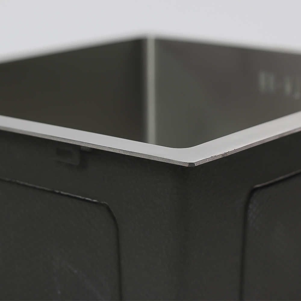 Мойка H3844 MELANA ProfLine 3,0/200 САТИН врезная прямоугольная с коландером H3844 H3844 сатин - Вид №9