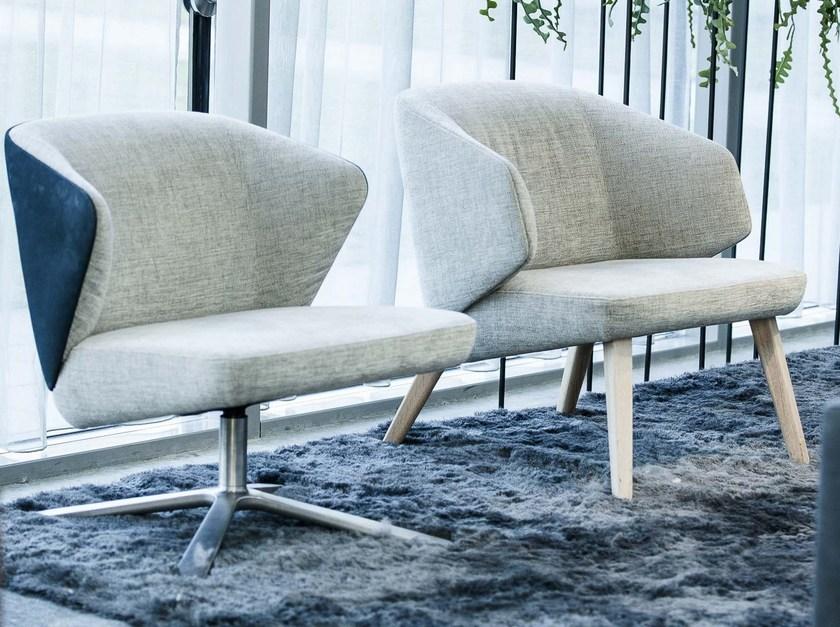 Montis 4-спицевое тканевое кресло с подлокотниками Back me up sun-id-1467278 - Вид №3