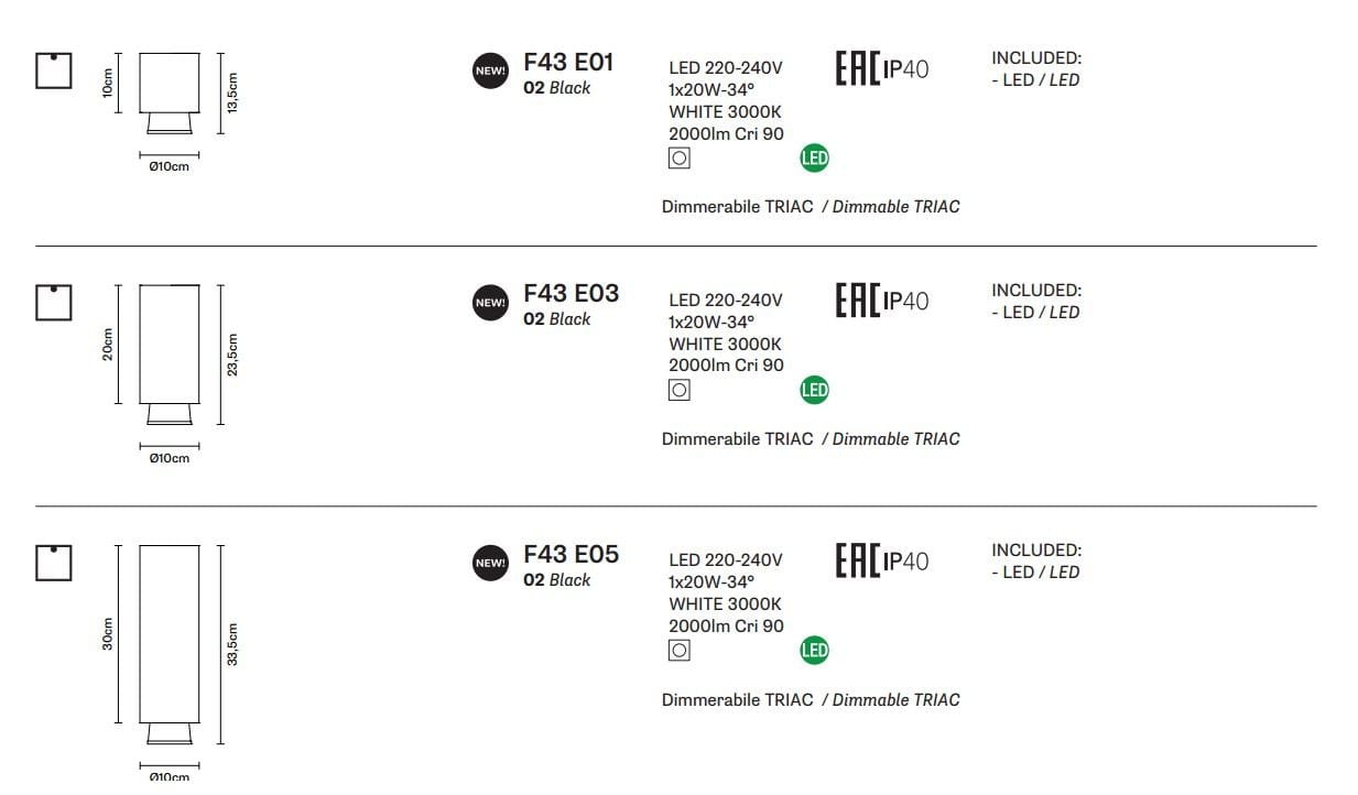 Светодиодный потолочный светильник Fabbian Claque F43 ARCH-00005505 - Вид №2