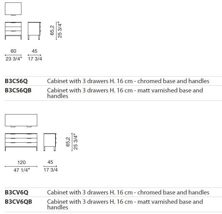 Cappellini Лакированный комод Brest sun-id-1482606 - Вид №5