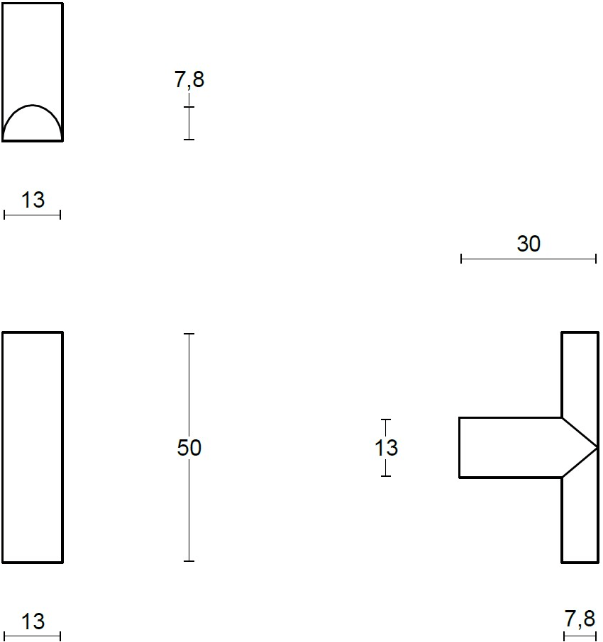 Formani Стальная ручка Arc sun-id-1423057 - Вид №1