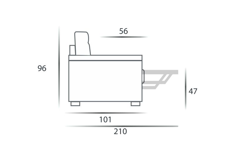 Диваны Divano Spaziorelaxitalia  Adam Adam Divano - Вид №4