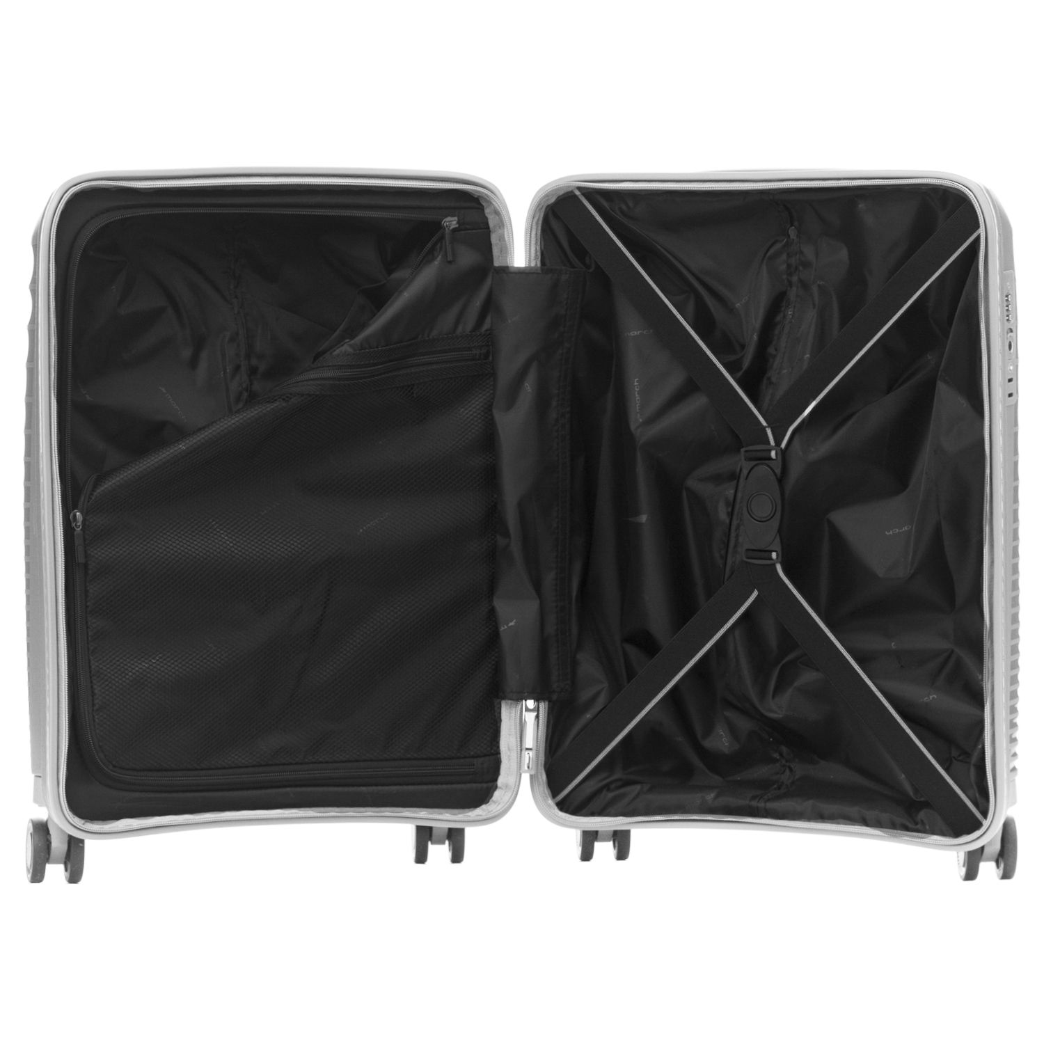 M1221-18-52 Чемодан M1221*52 Spinner S March Stonic  - Вид №3