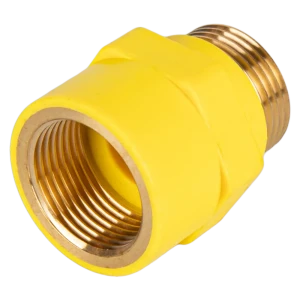 Диэлектрическая вставка для газа 3/4" ВР-НР мм пластик 89382963 STLM-2151630