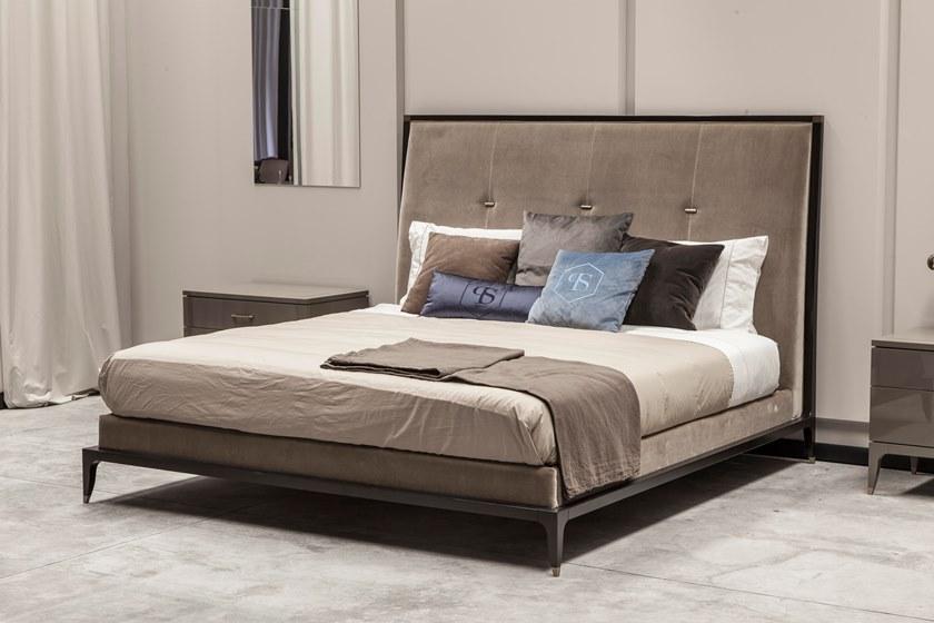 SELVA Кровать king size из ткани с мягким изголовьем Delano 2171  - Вид №1