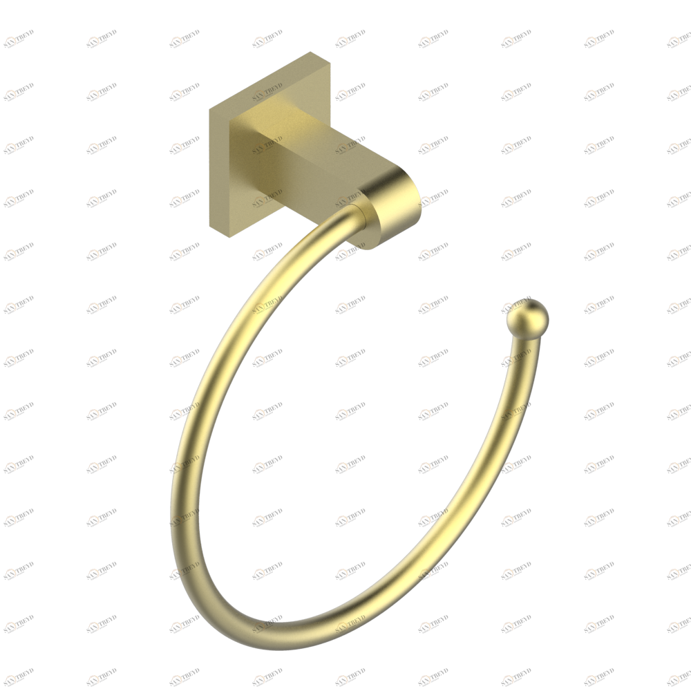 G04-504N Полотенцедержатель-кольцо-Ø 180 мм одинарное Thg-paris Pure Светлое золото G04-504N CAT.F