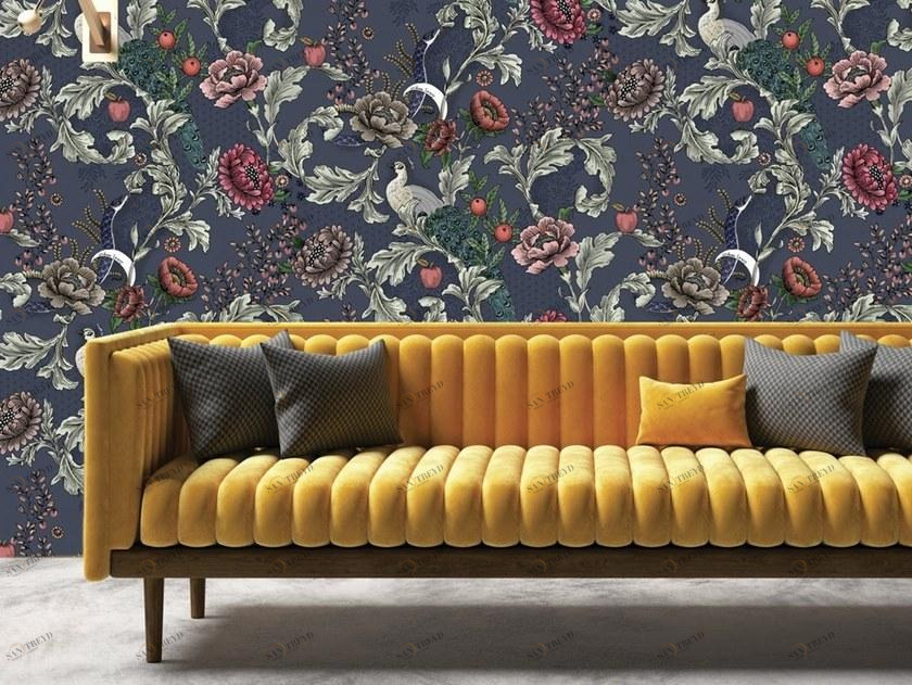 Isidore Leroy Флизелиновые бумажные обои с цветочными мотивами Anastasie sun-id-1437042