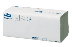 29013538 Однослойное зеленое полотенце (сложенное zz) Tork