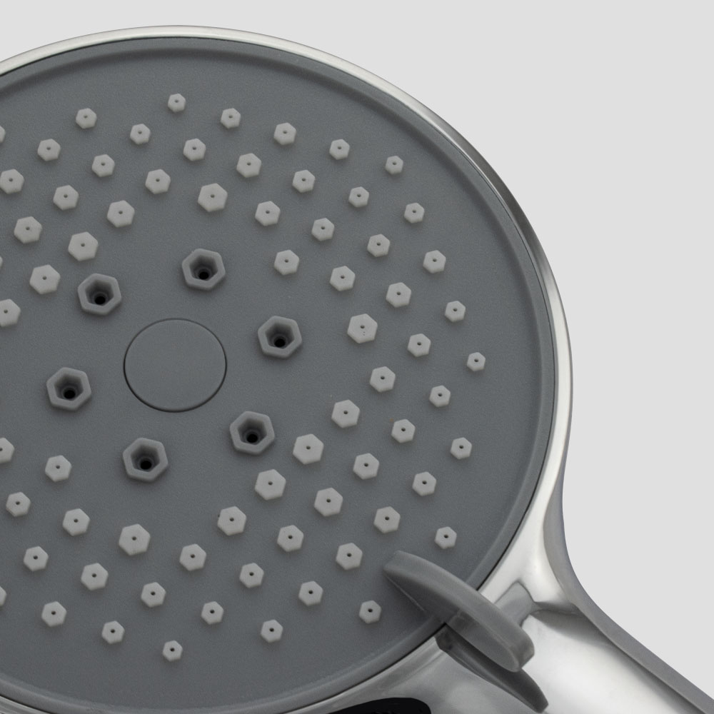 GFmark - Лейка душевая, массажная, хромированная, код: 6075  - Вид №3