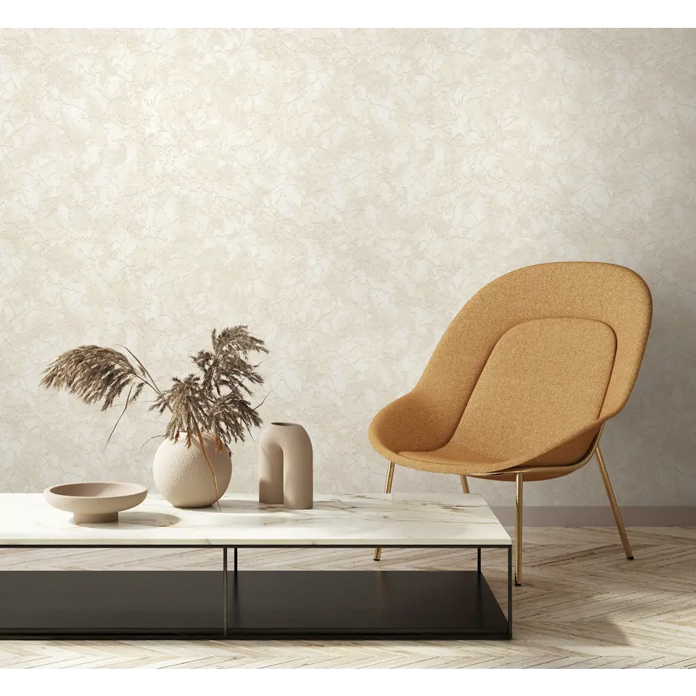 Артекс Калипсо - флизелиновые обои бежевые с рельефной текстурой 89358808 STLM-0833081 - Вид №2