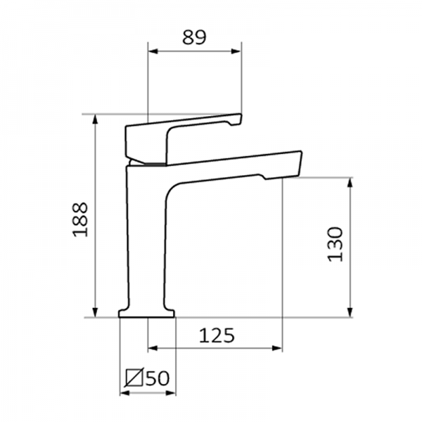 Смеситель для раковины JOLIE GRB MIXERS 82512821 - Вид №1