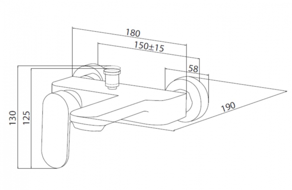 CSL00501M Смеситель M&Z Castello Santreyd - Вид №1