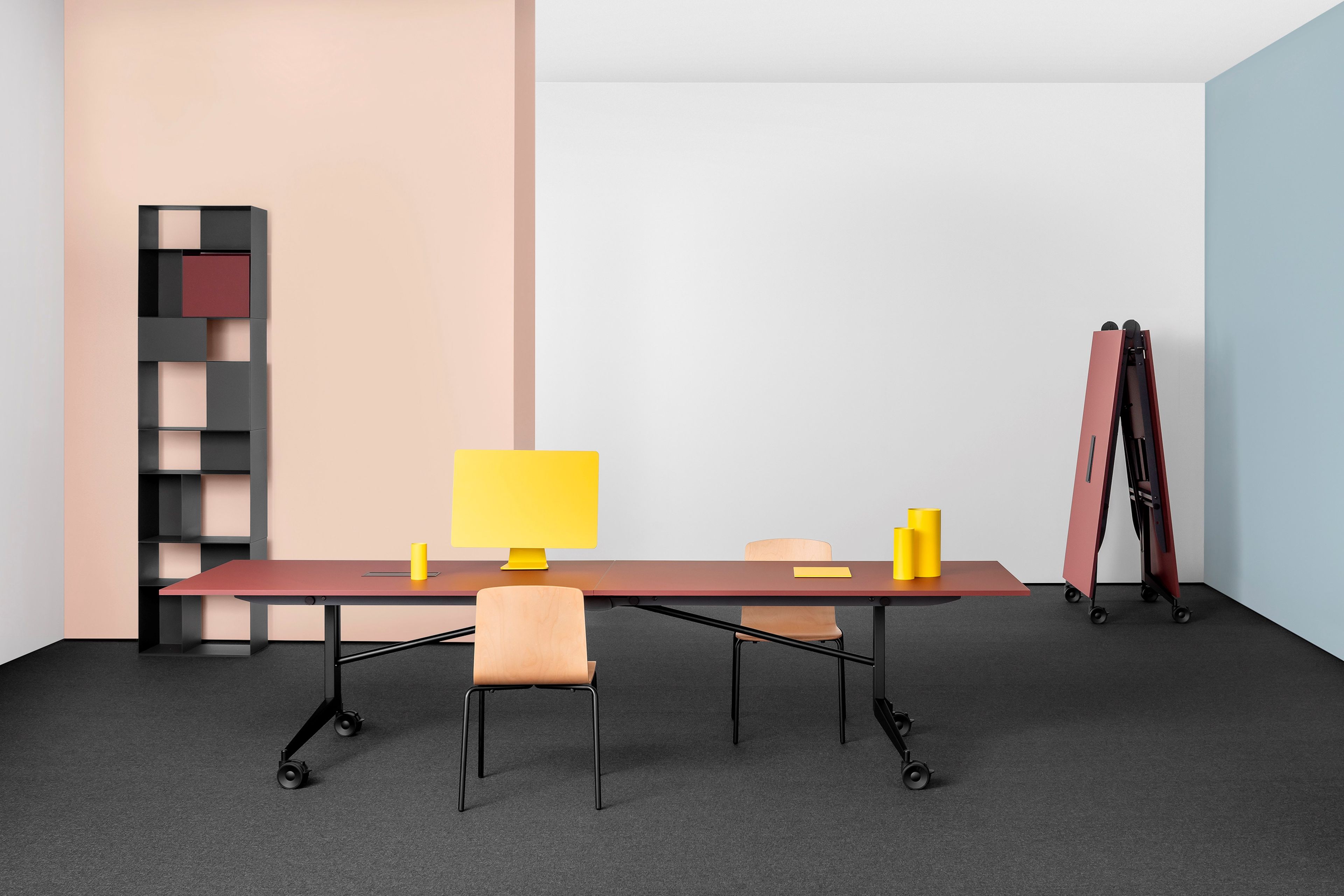 Штабелируемый стул для конференций из бука Mara Lotus ARCH-00024963 - Вид №1