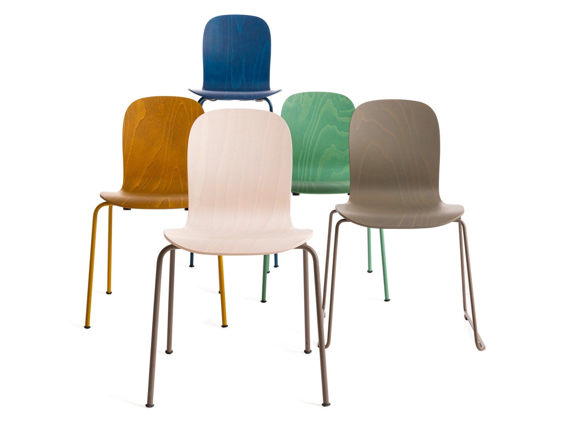 Многослойный штабелируемый стул CAPPELLINI Tate Color ARCH-00067113 - Вид №4