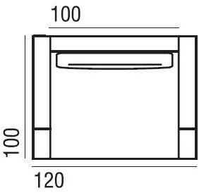 Verzelloni Кресло из ткани со съемным чехлом с подлокотниками Larsen sun-id-1486310 - Вид №2