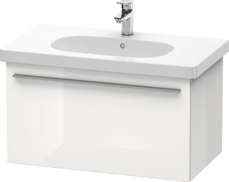 XL604808585 X-Large Тумбочка подвесная Белый глянцевый лак Duravit - Вид №2