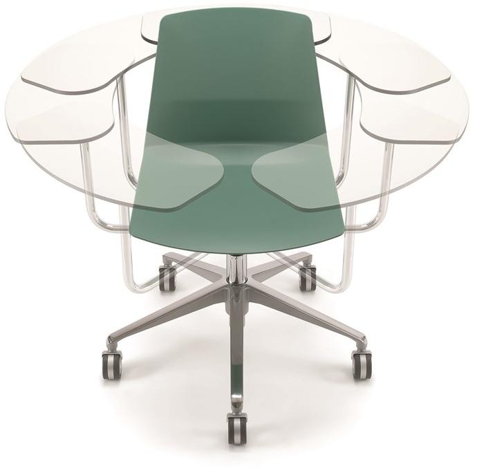 Quadrifoglio Стул для конференций с откидной крышкой Clue sun-id-1516428 - Вид №3