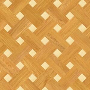 Художественный паркет Da Vinci Щитовой 26-392 Дуб (Гладкая) 500х500 мм.