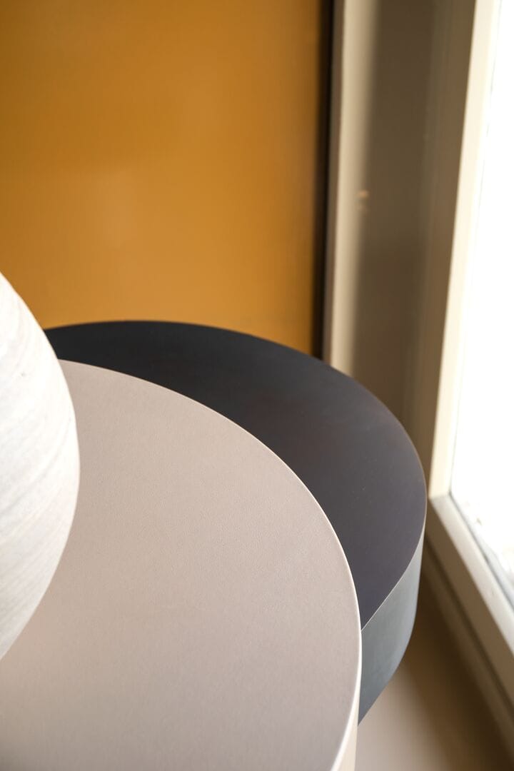 Кожаный письменный стол с ящиками Baxter смесь ARCH-00035486 - Вид №6