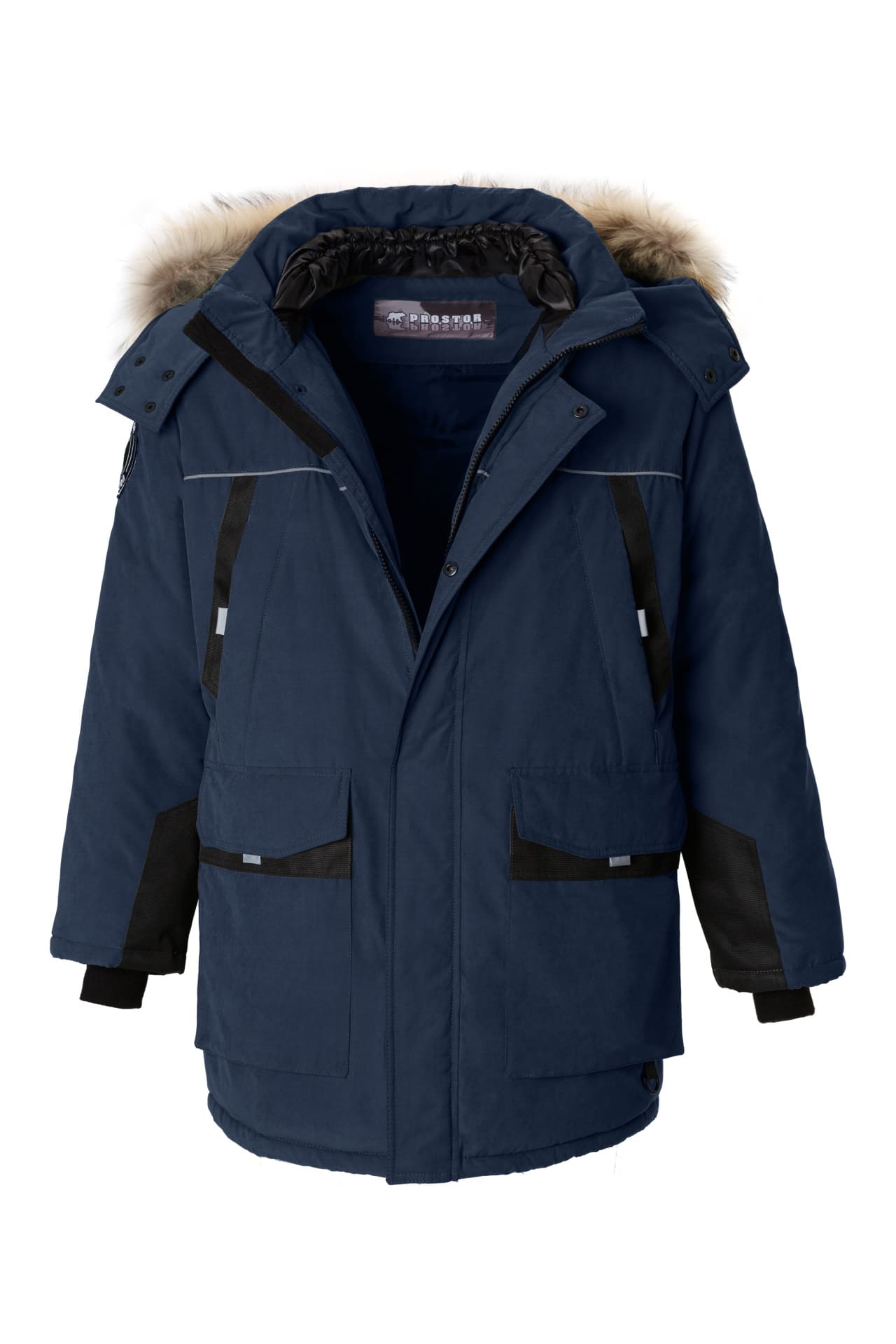 5035749 Куртка "Простор" утепленная темно-синяя  Зимняя спецодежда  размер 56-58/182-188  - Вид №2