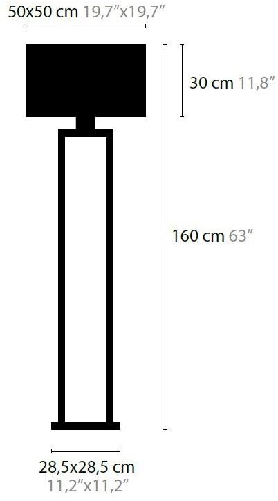 ILFARI Торшер из металла прямого и отраженного света Swinging ballet 12980 - Вид №1