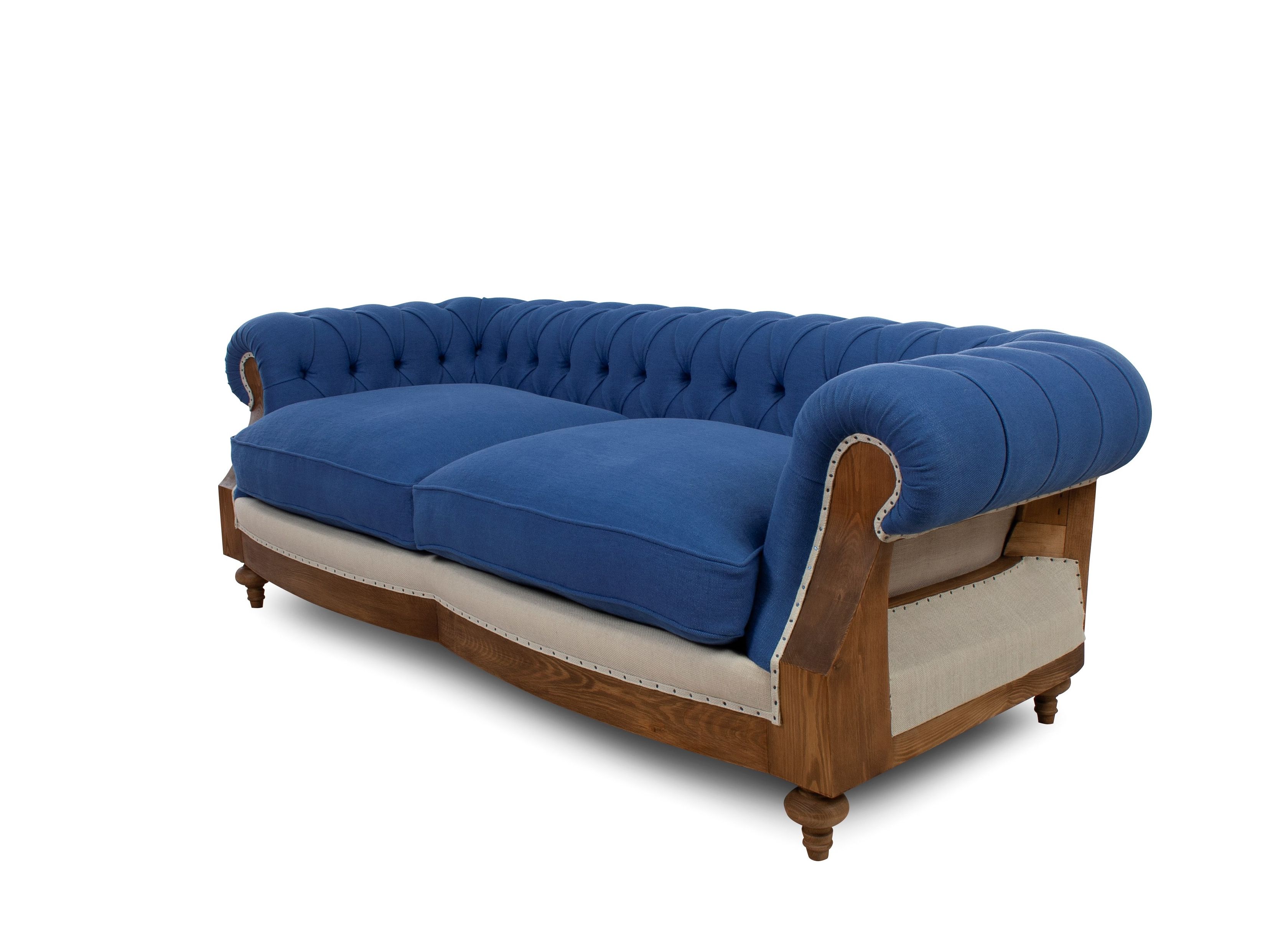 3-местный джутовый диван capitonné CREARTE COLLECTIONS Chesterfield Big Ben Essence ARCH-00005804 - Вид №9