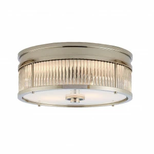 Светильник потолочный 20х40 см никель Stamford BRCH9004-40 DELIGHT COLLECTION ДИЗАЙНЕРСКИЕ 00-3882400 Прозрачный;серебро