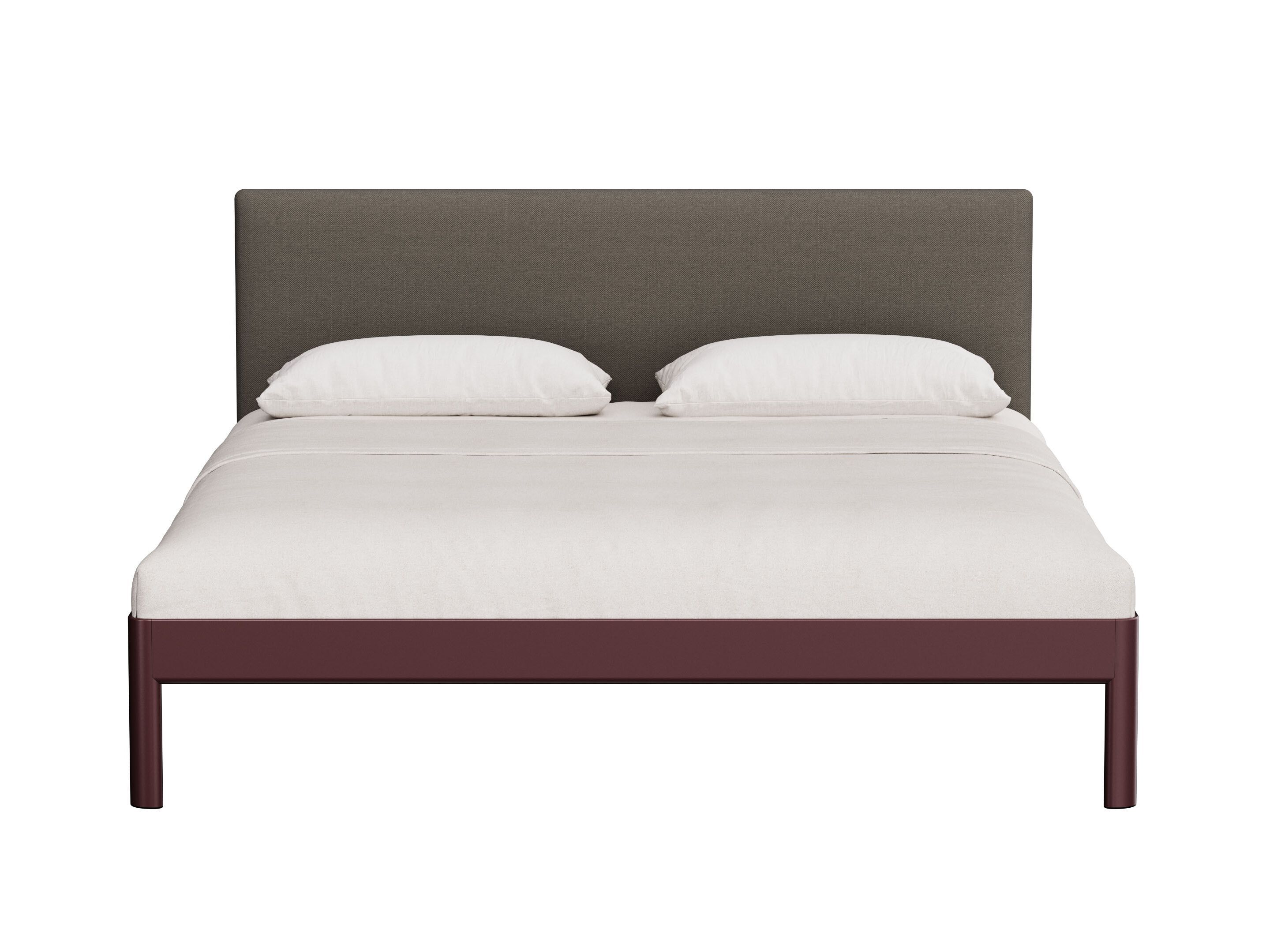 Алюминиевая двуспальная кровать с мягким изголовьем Noah Living Heia ARCH-00072441 - Вид №5