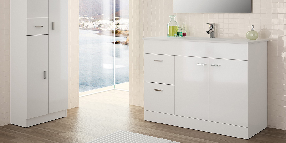 КОМПЛЕКТ МЕБЕЛИ MOTRIL 100 СМ WHITE SALGAR 22560 - Вид №1