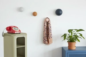 Tolix Настенная вешалка из дерева