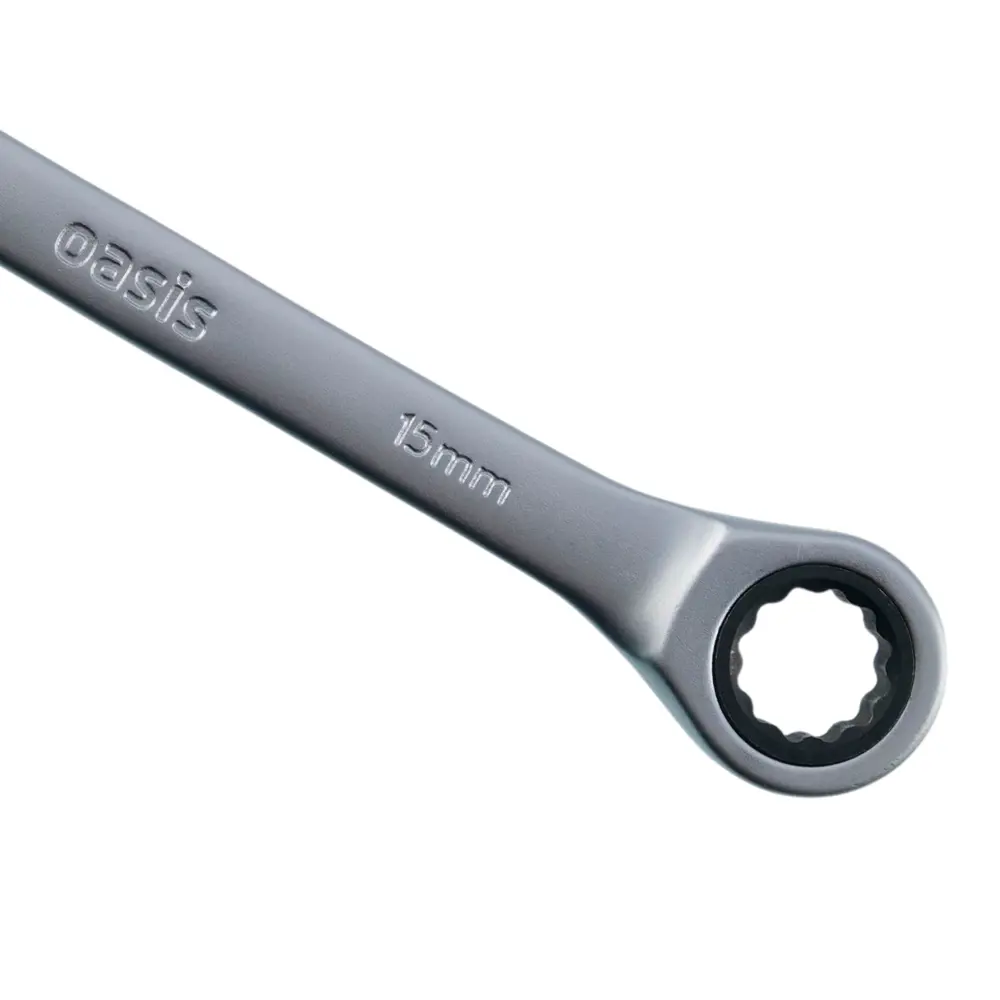 Комбинированный ключ-трещотка Oasis 15 мм для сложных задач 89428210 STLM-1572773 - Вид №2