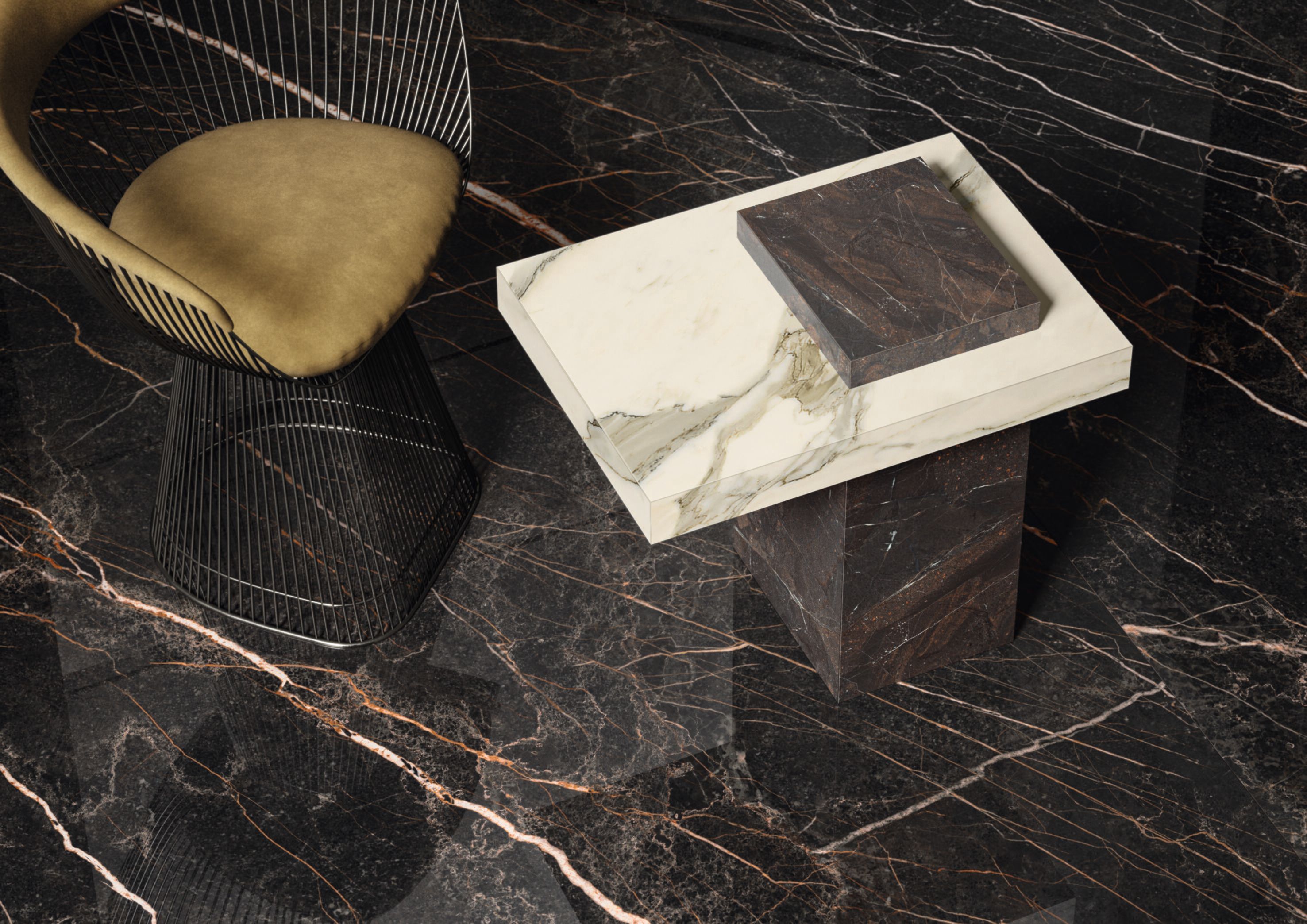 Керамогранит с мраморным эффектом Optimum Surfaces Выбор мрамора ARCH-00117418 - Вид №2