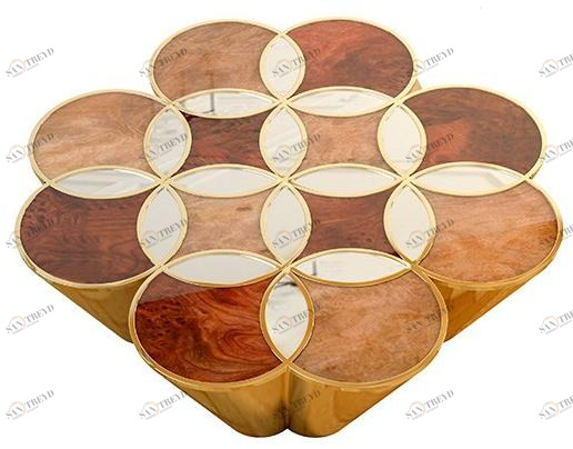 Malabar Журнальный столик из вяза для гостиной sun-id-1385278