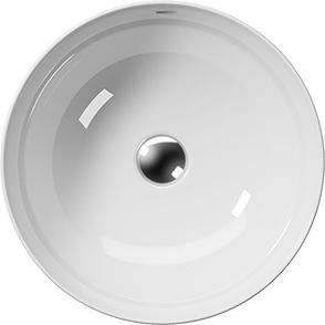 885511 Накладная раковина на столешницу  овальная GSI ceramica Pura - Вид №1